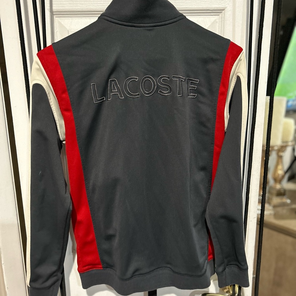 Lacoste jacket with zipper